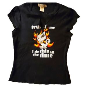 Self Esteem short sleeve top small